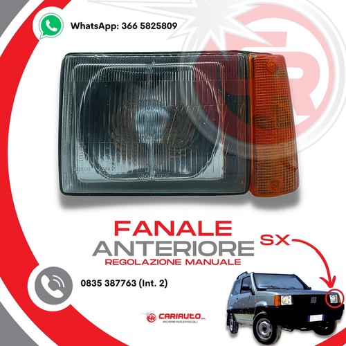 Faro fanale anteriore - fanale, sinistro