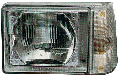 Faro proiettore fiat - sx, panda