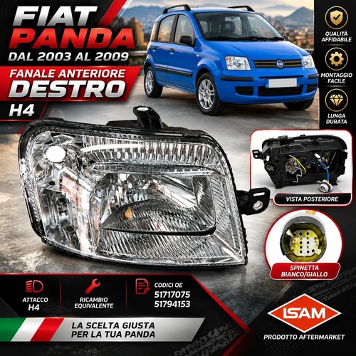 Faro fiat panda - fiat,